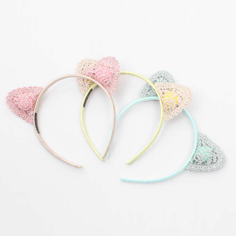 plump lace headband (3colours)
