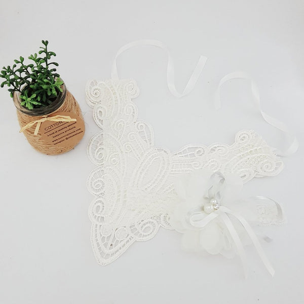 special occasions bib + hair accessory set