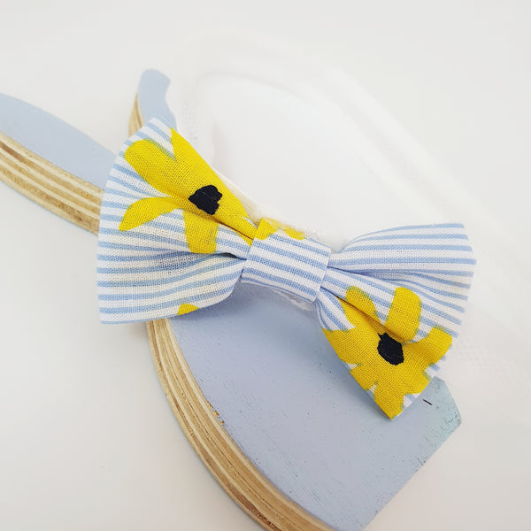 striped flower soft baby band