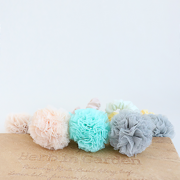 mesh ball cotton baby band (6 colours)