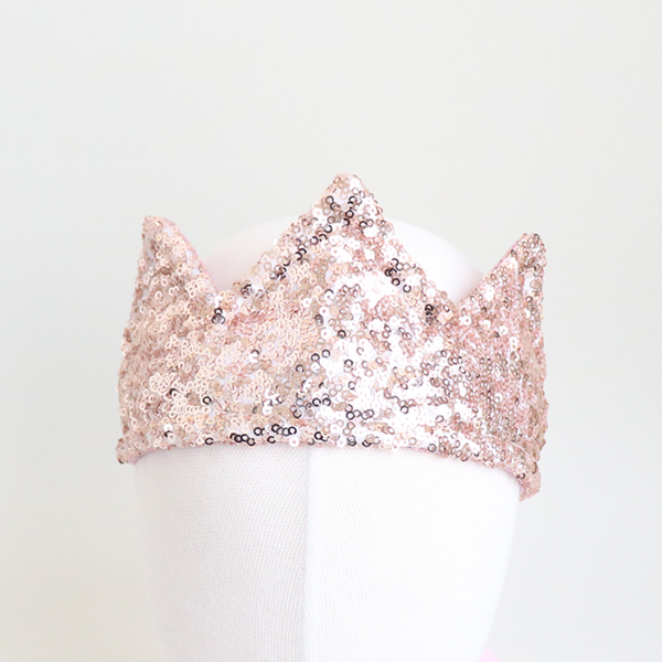 belle sequined crown band (3 colors)