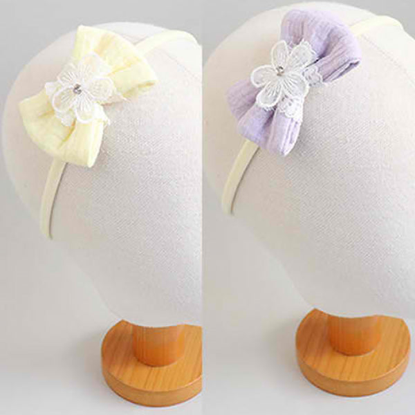 flower lace ribbon soft baby band
