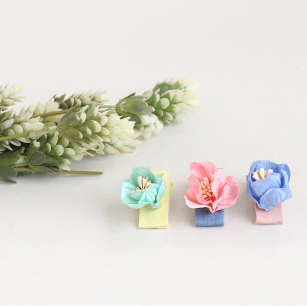 nelly flower non-slip tong pin (3 colours)