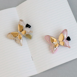 princess wing butterfly non-slip grip pin (2 colours)