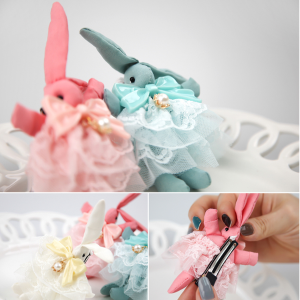ribbon bunting pin (3 colours)
