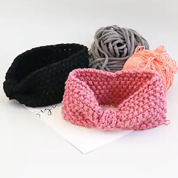 warm ribbon knitting knitting baby band (2 colours)