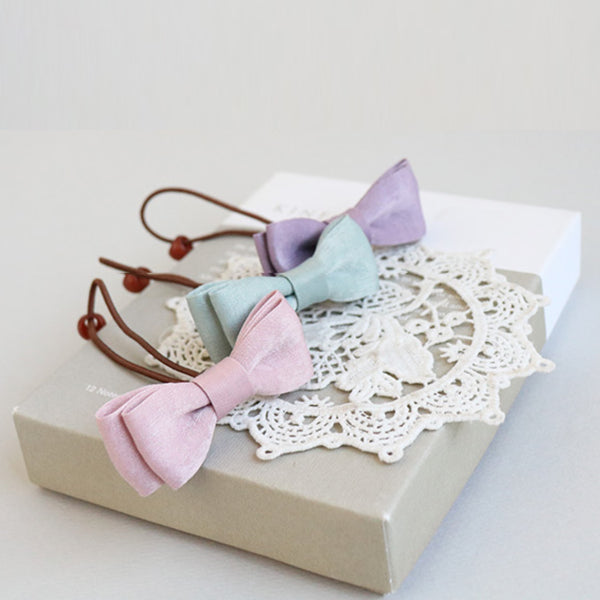 simple elegant ribbon elastic (8 colours) | a pair of