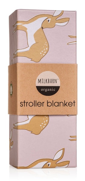 Organic Cotton Stroller Blanket in Fawn