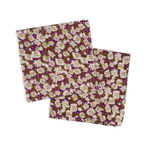 Bamboo + Cotton Bundle of Burpies in Purple Floral
